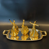 Whirling Dervishes Trio with Golden Tray