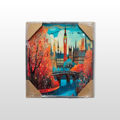 Epoxy Wall Art - (16x16 Inches)