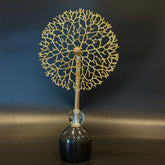 Gilded Dandelion Sphere