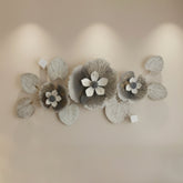 Floral Serenity Wall Art (56x20 Inches)
