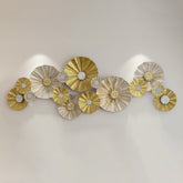 Metal Wall Art (56x22 Inches)