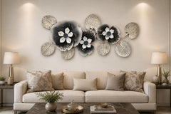 Modern Botanical Metal Wall Art