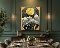 Moon Over Emerald Mountains