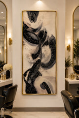 Luxury Black, Gold & Crystal
