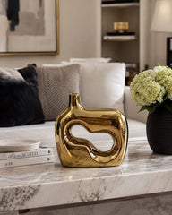 Luxury Abstract Gold Ceramic