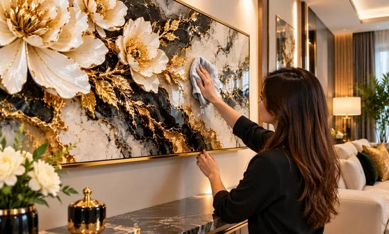 How to Care for Epoxy, Acrylic and Metal Wall Art