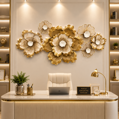 Majestic Floral Metal Wall Art