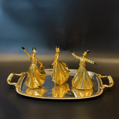 Whirling Dervishes Trio with Golden Tray