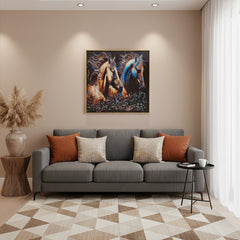 Epoxy Art - (16x16 Inches)