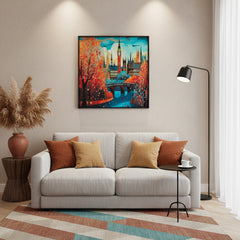 Epoxy Wall Art - (16x16 Inches)