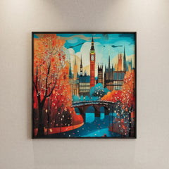 Epoxy Wall Art - (16x16 Inches)