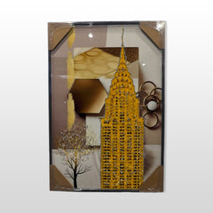 Epoxy Golden Horizon - (24 x 18 Inches)