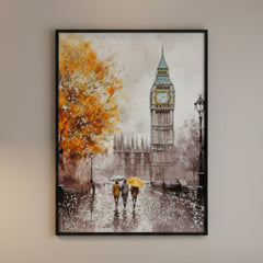 Epoxy Crystals Rain - (24 x 18 Inches)