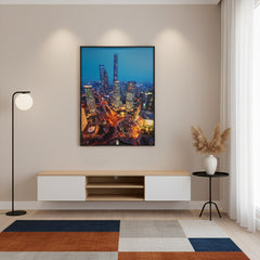 Cityscape Elegance - (24 x 18 Inches)