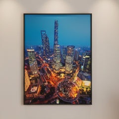 Cityscape Elegance - (24 x 18 Inches)