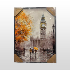 Epoxy Crystals Rain - (24 x 18 Inches)