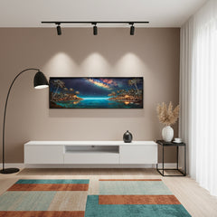 Epoxy Nocturnal Oasis - (48x15 Inches)