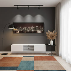 Premium Epoxy Crystal Wall Piece - (48x15 Inches)