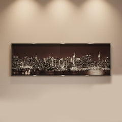 Premium Epoxy Crystal Wall Piece - (48x15 Inches)