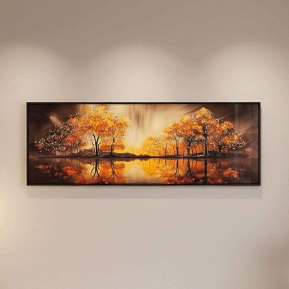 Crystal Forest Reflection - (48 x 15 Inches)