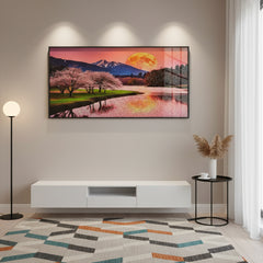 High Gloss epoxy painting - (48 x 24 Inches)