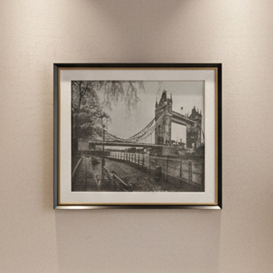 Timeless Bridge Painting - (24x22 Inches)