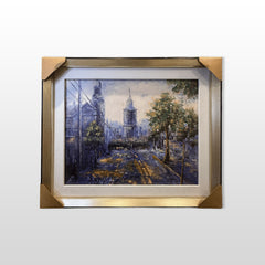 Tranquil Cityscape - (24x22 Inches)