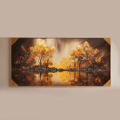 Golden Autumn Shimmer - (48 x 15 Inches)