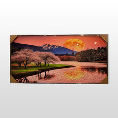 High Gloss epoxy painting - (48 x 24 Inches)