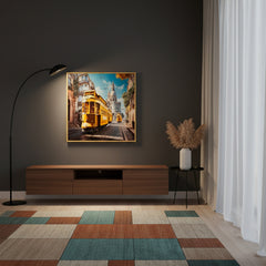 Statement Epoxy Wall Hanging - (16 x 16 Inches)