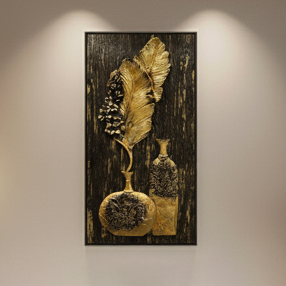 Golden Pine Elegance - (36 x 16 Inches)