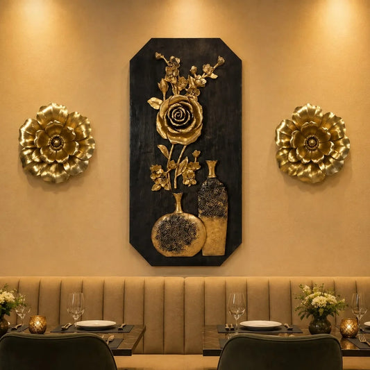 Luxury Gold Floral