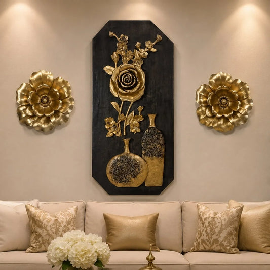 Luxury Gold Floral