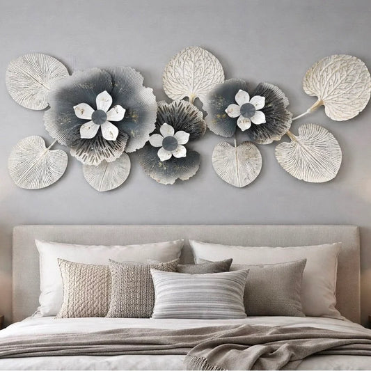 Modern Botanical Metal Wall Art