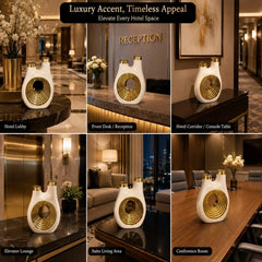 Dual-Neck White & Gold - product image 2