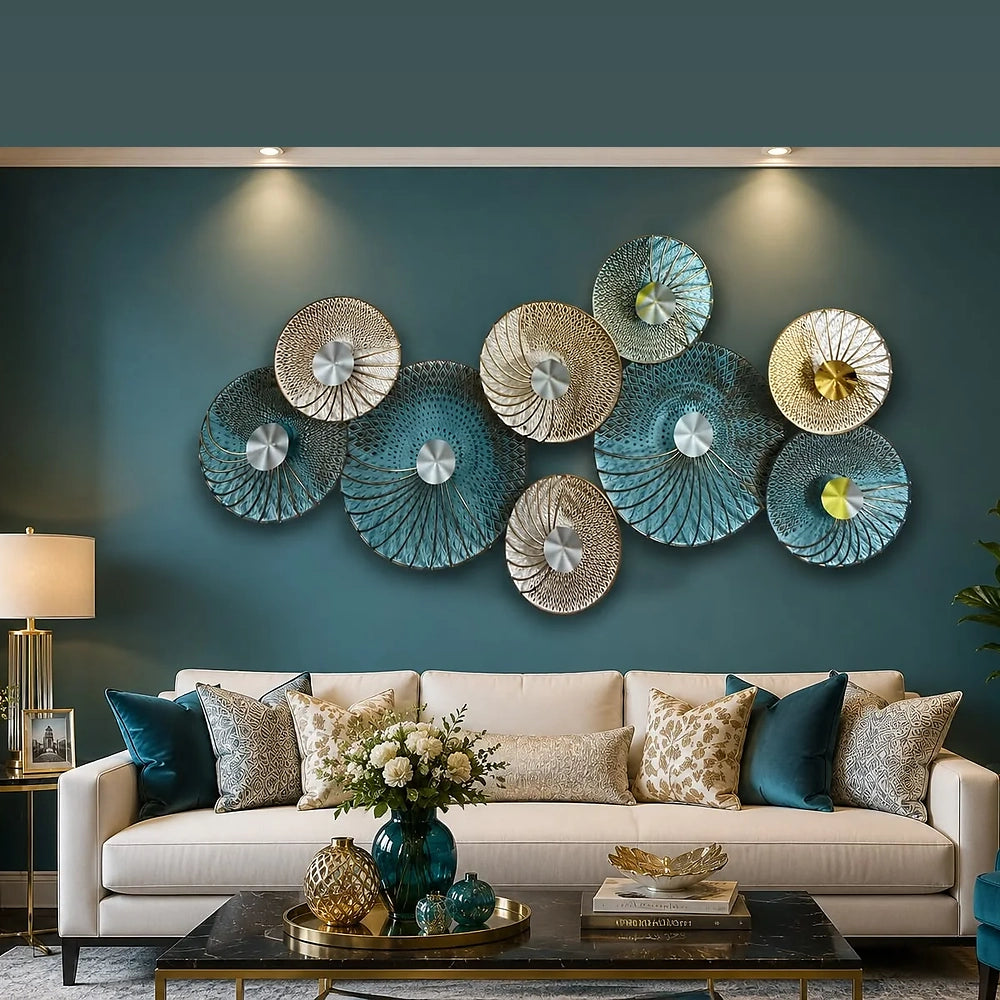 Modern Coastal Metal Wall Art