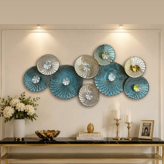 Modern Coastal Metal Wall Art