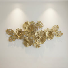 Floral Wall Artistry (50x24 Inches)