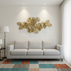 Floral Wall Artistry (50x24 Inches)