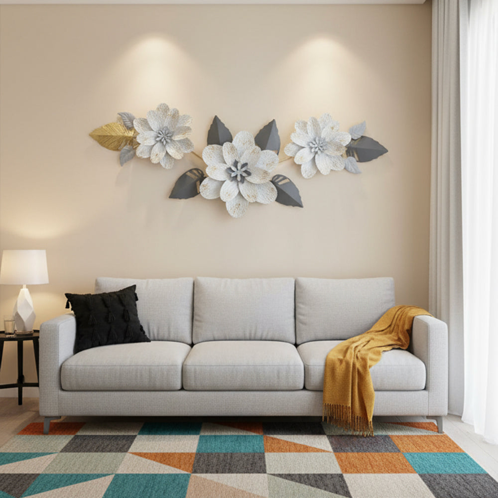 Blossom Whisper Wall Display (56x22 Inches)