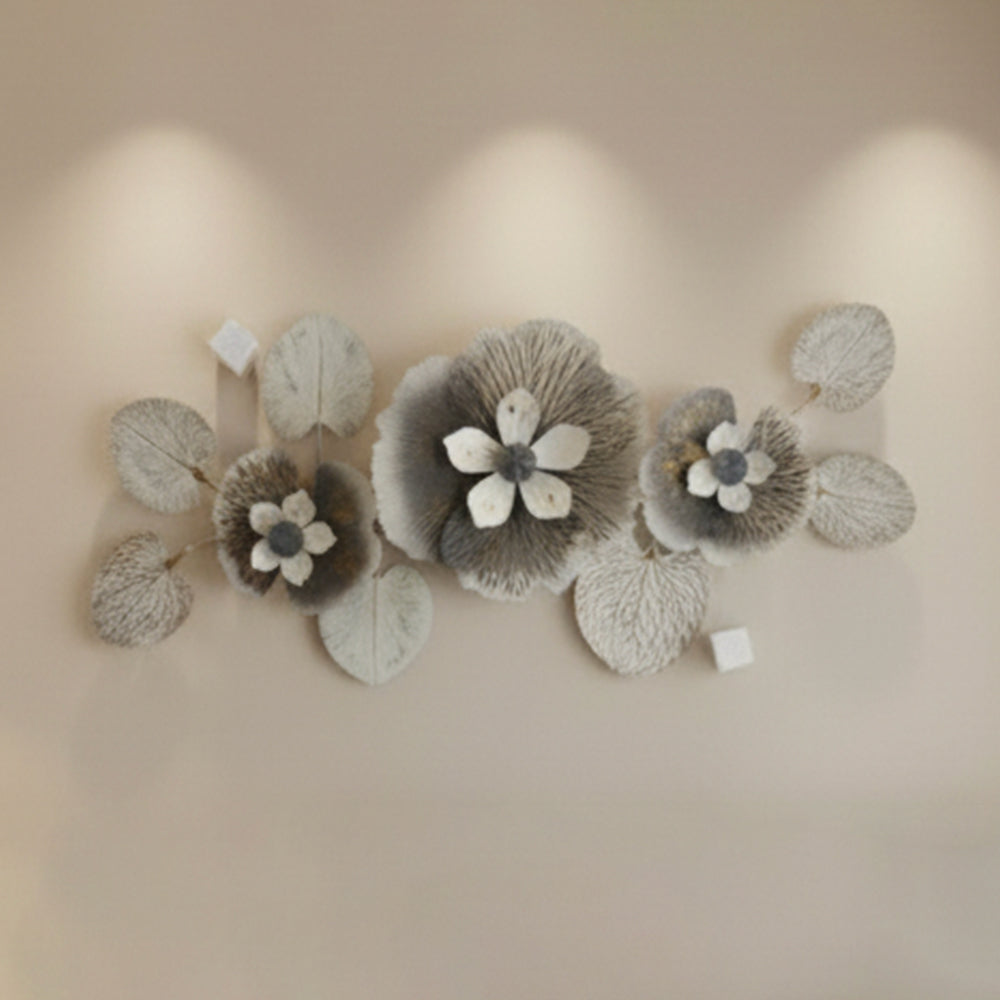 Floral Serenity Wall Art (56x20 Inches)