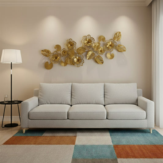 Metal Wall Art (50x24 Inches)
