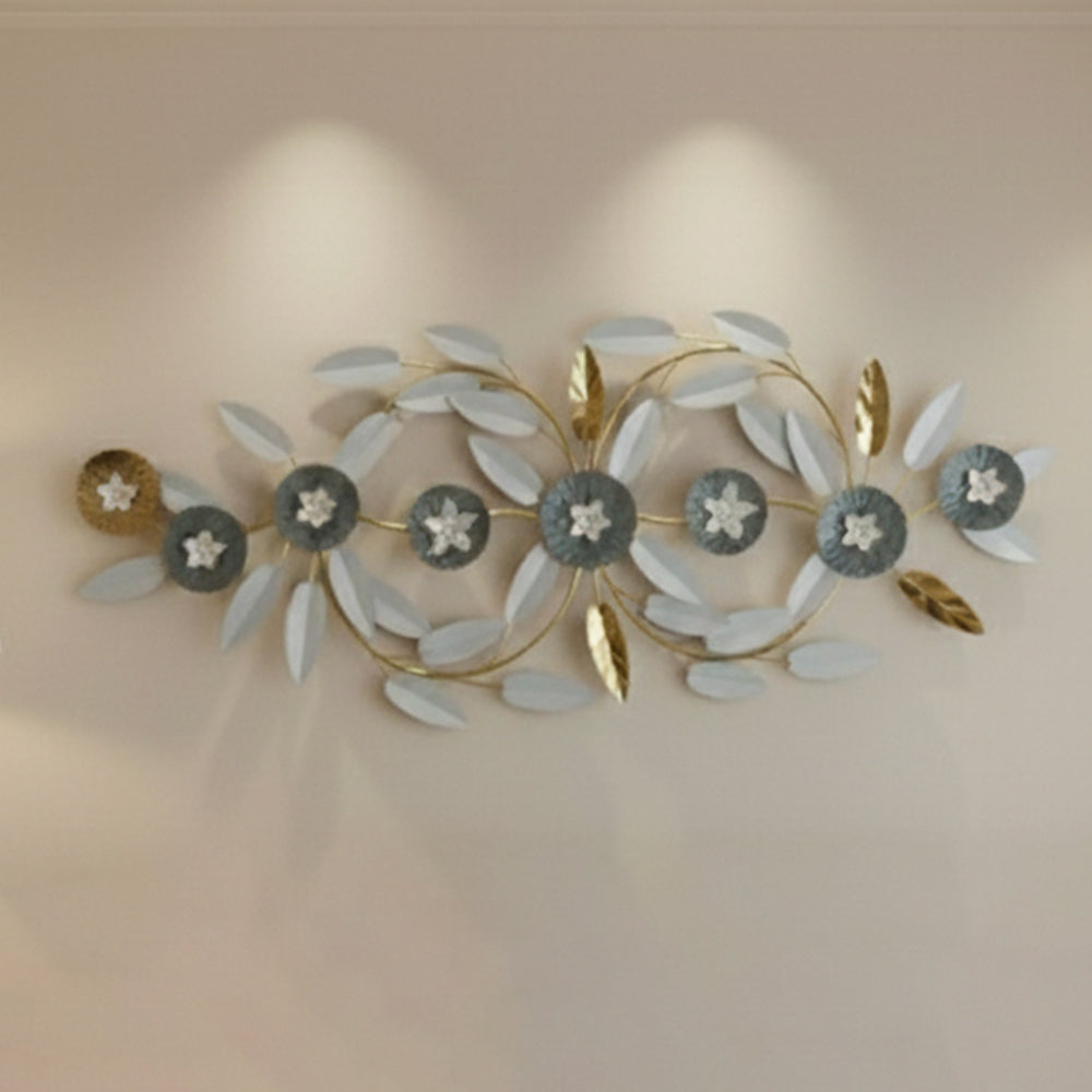 Metal Wall Art (56x22 Inches)