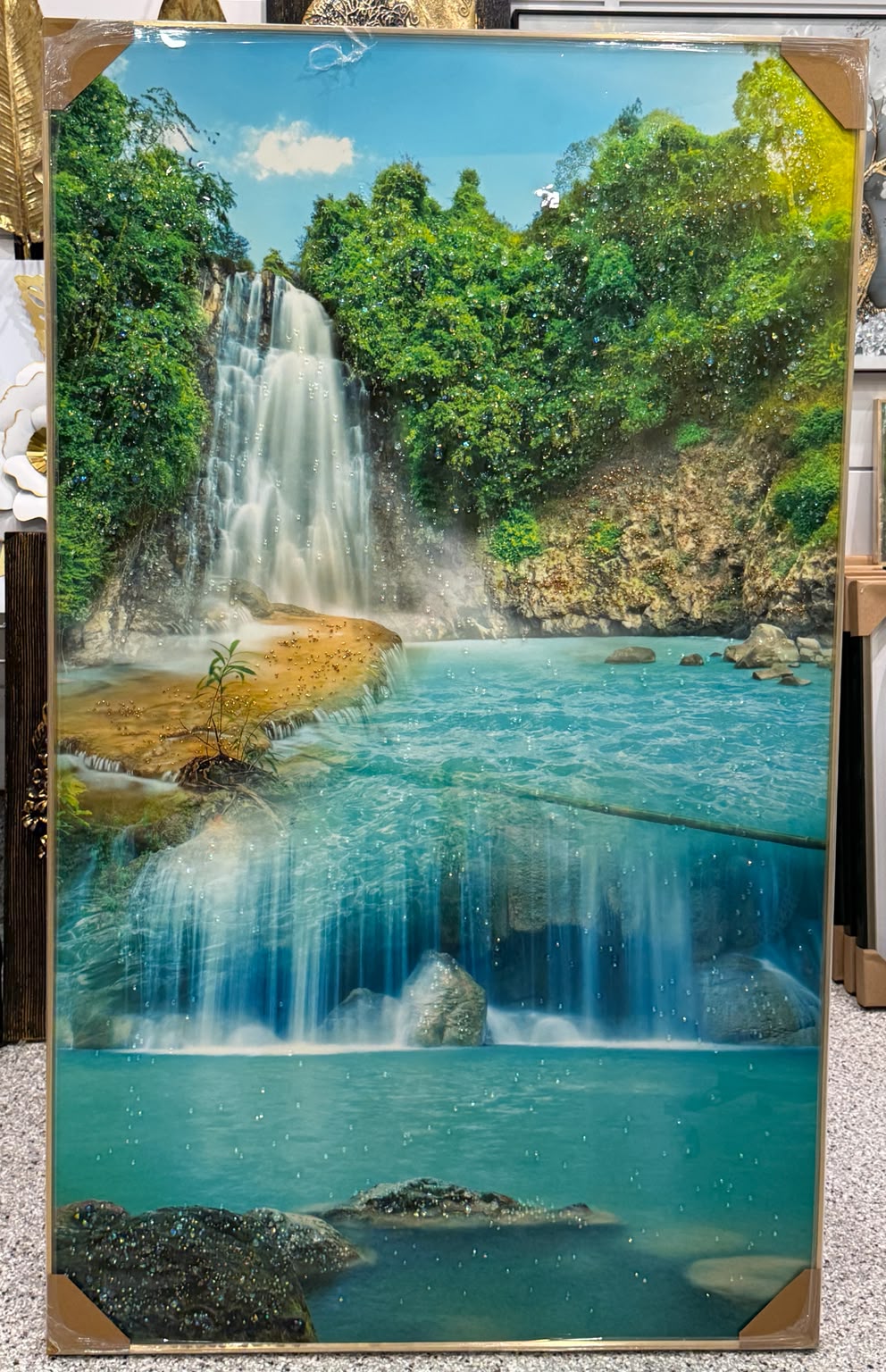 Emerald Cascade Serenity