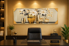 Golden Crystal Florals