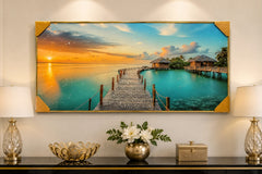 Luxury Lagoon Sunset