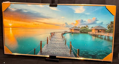 Luxury Lagoon Sunset