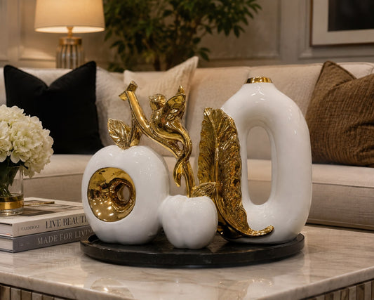 Luxury White & Gold