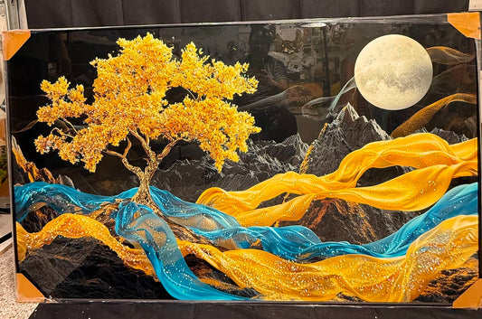 Golden Tides of Tranquility