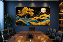 Golden Tides of Tranquility